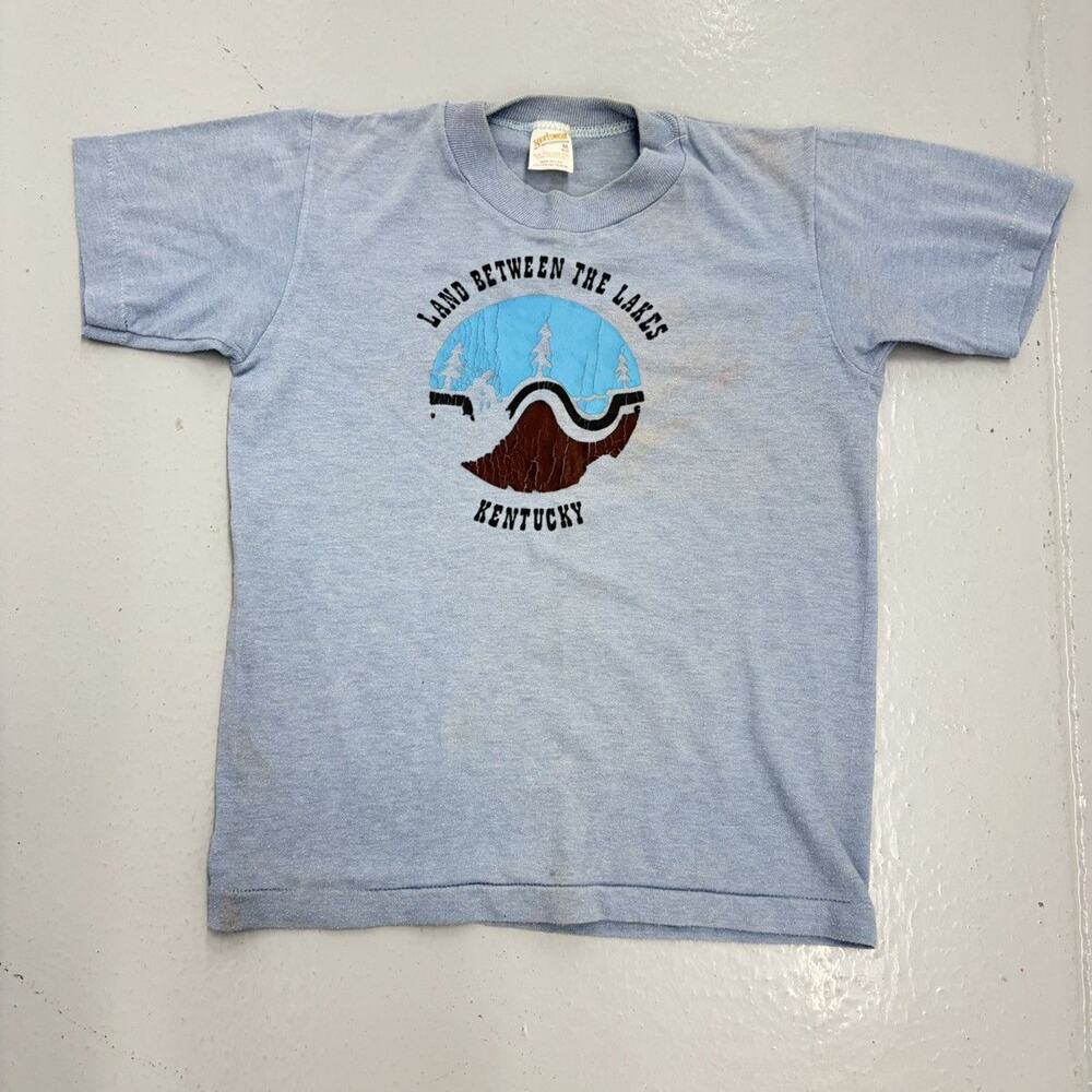Vintage 80s Land Between The Lakes Kentucky Baby Tee